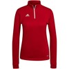 Bluza damska adidas Entrada 22 Top Training raudona H57551 (2XS)