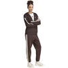 Bluza damska adidas Essentials 3-Stripes Full-Zip Fleece Hoodie ruda KX0784 (2XL)