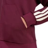 Bluza damska adidas Essentials 3-Stripes Full-Zip bordinė KX0785 (L)