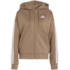 Bluza damska adidas Essentials 3-Stripes Full-Zip Fleece Hoodie jasny ruda KF6273 (S)