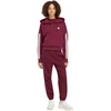 Bluza damska adidas Essentials 3-Stripes French Terry Quarter-Zip bordinė KF8316 (S)