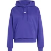 Bluza damska adidas Essentials Small Logo Feel Cozy Hoodie violetinė KF8402 (L)