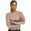 Moterims skirtas adidas Hyperglam džemperis smėlio spalvos KQ5197
