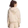 Bluza damska adidas Seasonal Essentials Animal Print 3-Stripes Full-Zip Hooded smėlio sp. KH1547 (M)