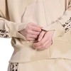 Bluza damska adidas Seasonal Essentials Animal Print 3-Stripes Full-Zip Hooded smėlio sp. KH1547 (M)