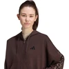 Bluza damska adidas Seasonal Essentials Animal Print 3-Stripes Full-Zip Hooded ruda KV9299 (S)