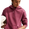 Bluza damska Nike Studio Fleece Medium Weight rožinė IM8100 654 (XL)