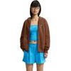 Bluza damska Nike Studio Fleece Medium Weight jasny ruda IM8504 259 (S)