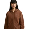 Bluza damska Nike Studio Fleece Medium Weight jasny ruda IM8504 259 (S)