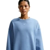 Bluza damska Nike Studio Fleece mėlyna IM8082 486 (S)