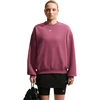 Bluza damska Nike Studio Fleece rožinė IM8082 654 (L)