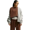 Bluza damska Nike Studio Fleece ruda IM8082 259 (S)