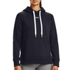 Under Armour Moteriškas Rival Fliso džemperis su gobtuvu ir trumpu užtrauktuku 1356317 001