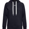 Under Armour Moteriškas Rival Fliso džemperis su gobtuvu ir trumpu užtrauktuku 1356317 001