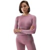Bluza termoaktywna damska 4F F113 tamsiai rožinė 4FAW23USEAF113 53S (XS/S)