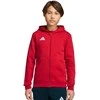 Bluza vaikams adidas Entrada 26 Full Zip Hoodie raudona KH1781 (116cm)