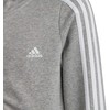 adidas Essentials 3 Dryžiai Džemperis su Gobtuvu ir Pilnu Užtrauktuku Vaikiškas IC3635