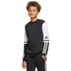 Bluza vaikams adidas Squadra 25 Sweat Crew juoda JE2773 (152cm)