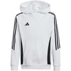 Bluza vaikams adidas Tiro 24 Hooded Sweat balta IR7506 (140cm)