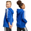 Bluza vaikams adidas Tiro 26 League Sweat Full Zip Hoodie mėlyna KF9102 (152cm)
