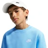 Bluza vaikams Nike Sportswear Club Fleece jasnoniebieska FD3006 497 (XS)
