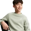 Bluza vaikams Nike Sportswear Club Fleece jasnozielona FD3006 304 (M)