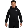 Bluza vaikams Nike Sportswear Club Fleece juoda FD3000 010 (M)