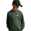 Bluza vaikams Nike Sportswear Club Fleece ciemnozielona FD3006 305 (M)