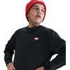 Vaikiškas džemperis Nike Sportswear Club Fleece, juodas