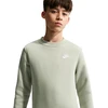 Bluza vaikams Nike Sportswear Club Fleece jasnozielona FD3006 304 (M)