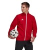 Bluza vyriška adidas Entrada 22 Presentation Jacket raudona H57536 (M)