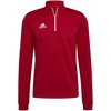 Adidas Entrada 22 Training Top raudonas megztinis H57556 (L)