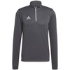 „Adidas Entrada 22 Training Top“ pilkas megztinis H57546 (2XL)