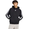 Bluza vyriška adidas Essentials 3-Stripes Fleece Hoodie juoda KY6602 (XL)