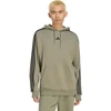 Bluza vyriška adidas Essentials 3-Stripes French Terry Hoodie oliwkowa KY4204 (M)
