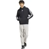 Bluza vyriška adidas Essentials 3-Stripes Fleece Hoodie juoda KY6602 (XL)
