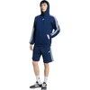 Bluza vyriška adidas Essentials 3-Stripes French Terry Hoodie tamsiai mėlyna KY4203 (S)