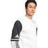 Bluza vyriška adidas Squadra 25 Sweat Crew balta ir-juoda JD2959 (S)
