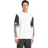 Bluza vyriška adidas Squadra 25 Sweat Crew balta ir-juoda JD2959 (S)