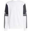 Bluza vyriška adidas Squadra 25 Sweat Crew balta ir-juoda JD2959 (S)