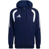 Bluza vyriška adidas Tiro 26 League Sweat Full Zip Hoodie tamsiai mėlyna KF3320 (XL)