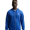 Bluza vyriška Nike Club BB FZ Hoodie mėlyna FN3861 480 (XL)