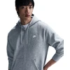 Bluza vyriška Nike Club BB FZ Hoodie pilka FN3861 063 (2XL)