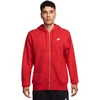 Bluza vyriška Nike Club BB FZ Hoodie raudona FN3861 657 (S)