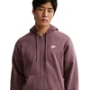 Bluza vyriška Nike Club BB FZ Hoodie ruda FN3861 502 (L)