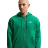 Bluza vyriška Nike Club BB FZ Hoodie žalia FN3861 365 (XL)