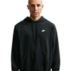 Bluza vyriška Nike Club FT PO Hoodie juoda FN3866 010 (L)
