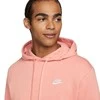 Sportinis džemperis vyrams Nike Sportswear Club Fleece M BV2654 824, rožinis