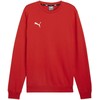 Bluza vyriška Puma Team Goal Casuals Crew Neck Sweat raudona 658592 01 (M)