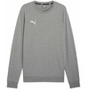 Bluza vyriška Puma Team Goal Casuals Crew Neck Sweat pilka 658592 33 (M)
